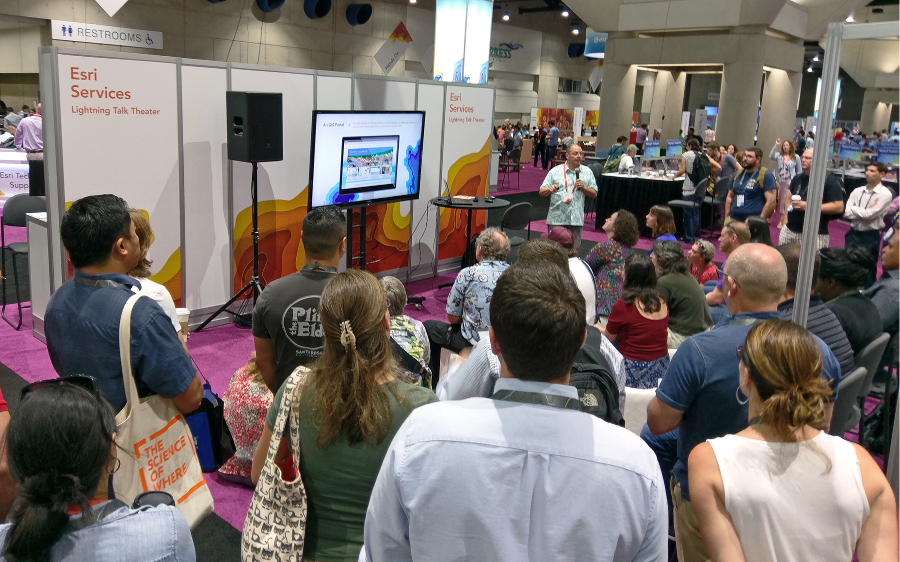 Esri Services Lightning Talk Theater
